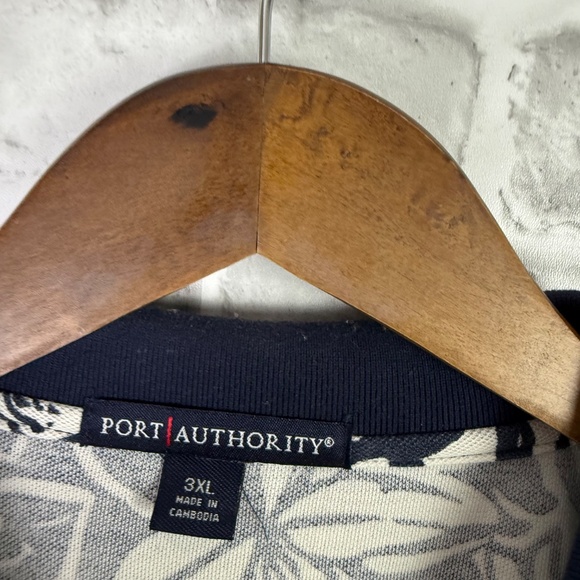 Arizona Diamondbacks Navy Blue Floral Hawaiian Print Collared Polo Shirt 3XL - Picture 3 of 8